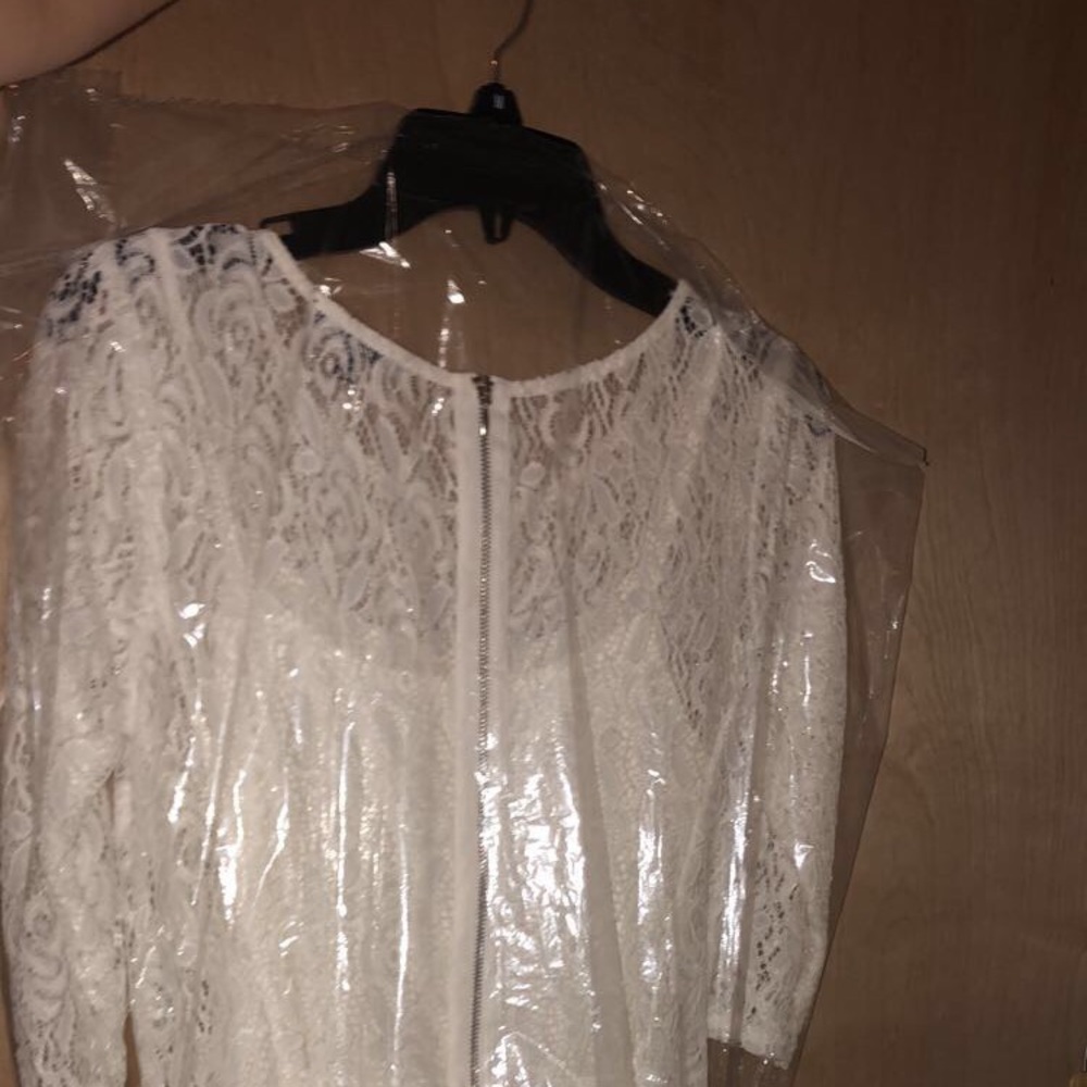 White Lace Dress - Picture 5 of 5